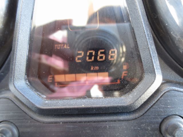 ���[�^�[�\��2,068km