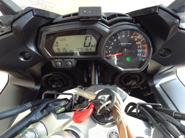 ���[�^�[�\��6,464km