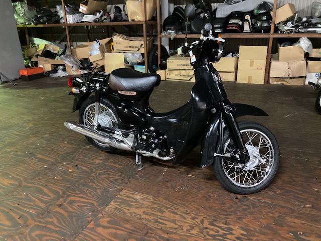 査定したリトルカブは年式の割に綺麗